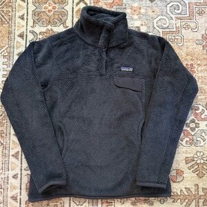 Patagonia Charcoal Fleece Jacket